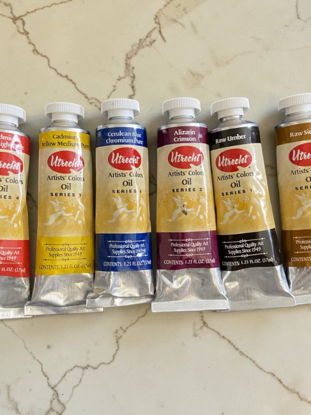 Utrecht Artist Oil Lot - 6 Tubes